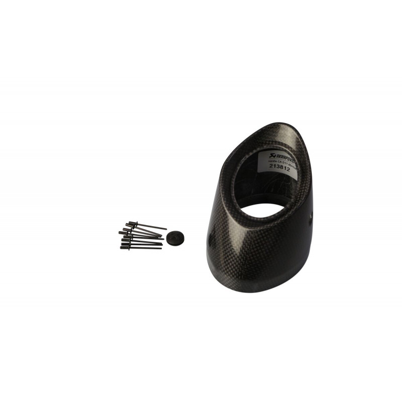 Embout de silencieux carbone Akrapovic Yamaha R1 2007-2008 - Dr Rider