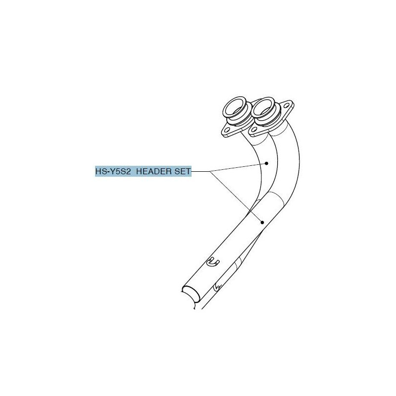 HEADPIPE KIT SS T-MAX - 18601283 | Dr Rider