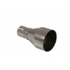 Tube de liaison inox Akrapovic Piaggio Beverly/MP3 125-300 2008-2011 / Aprilia Sportcity 125-300 2007-2012 - Dr Rider