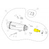 Tube de liaison inox Akrapovic Piaggio MP3 500 2010-2020 - Dr Rider