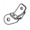 MUFFLER BRACKET SS YZF-R7 - 18602264 | Dr Rider
