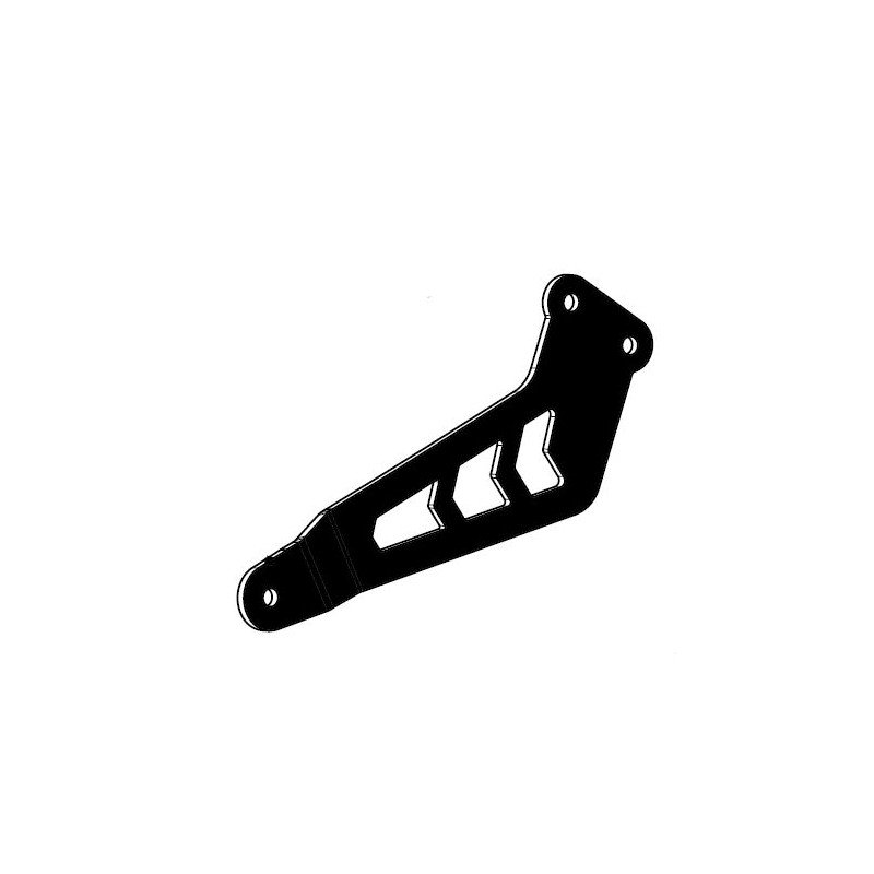 Support aluminium Akrapovic - Dr Rider