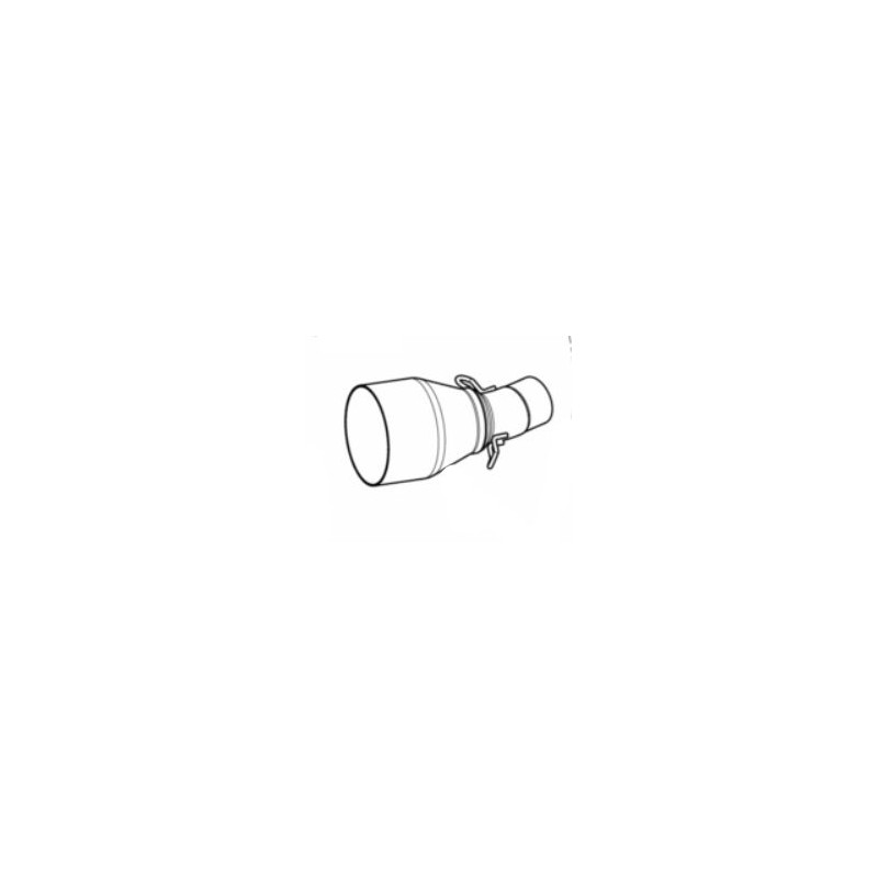 Tube de liaison inox Akrapovic Vespa GTS/GTV 125-300 2017-2021 - Dr Rider