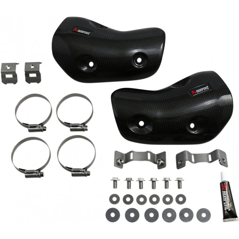Pare-chaleur carbone Akrapovic Kawasaki Z1000/R 2014-2020 / Z1000SX 2014-2019 - Dr Rider