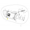 Sticker aluminium Akrapovic SUZUKI - Dr Rider