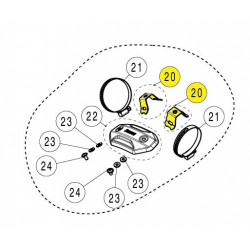 BRACKET STAINLESS STEEL TRIUMP - 18611822 | Dr Rider