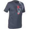 T-shirt Akrapovic homme bleu/gris/rouge - Dr Rider
