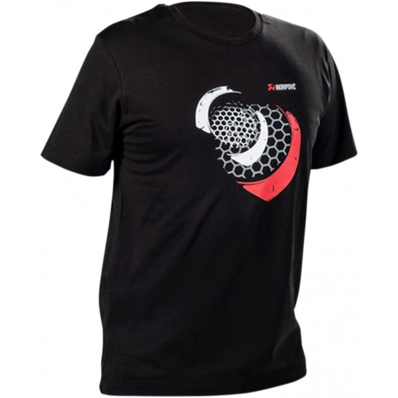 T-shirt Mesh Akrapovic homme noir L - Dr Rider