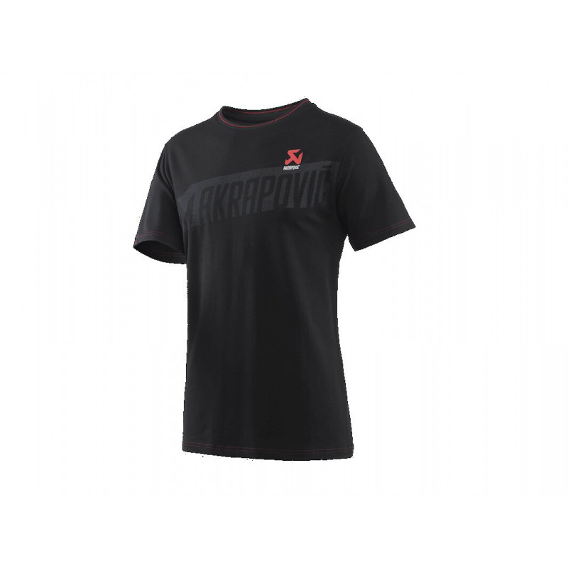 T-shirt Akrapovic homme noir S - Dr Rider