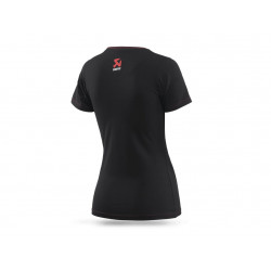 T-shirt Akrapovic femme noir S - Dr Rider
