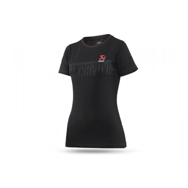 T-shirt Akrapovic femme noir L - Dr Rider