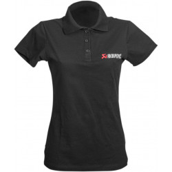 Polo Akrapovic femme noir L - Dr Rider