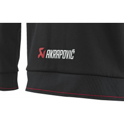Sweat zippé à capuche Akrapovic homme noir S - Dr Rider
