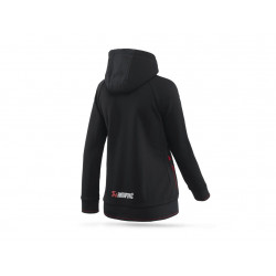 Sweat zippé à capuche Akrapovic femme noir S - Dr Rider