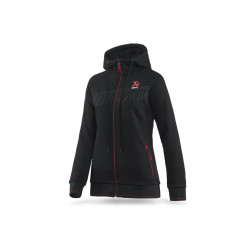 Sweat zippé à capuche Akrapovic femme noir M - Dr Rider