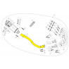 Tube de liaison inox Akrapovic Kawasaki ZX-6R 2009-2023 - Dr Rider