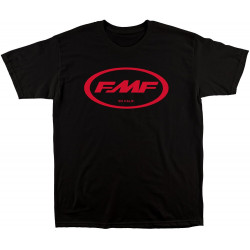 T-shirt FMF CLASSIC DON Noir - Rouge S - Dr Rider