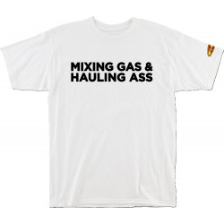 T-shirt FMF GASS WHITE S - Dr Rider
