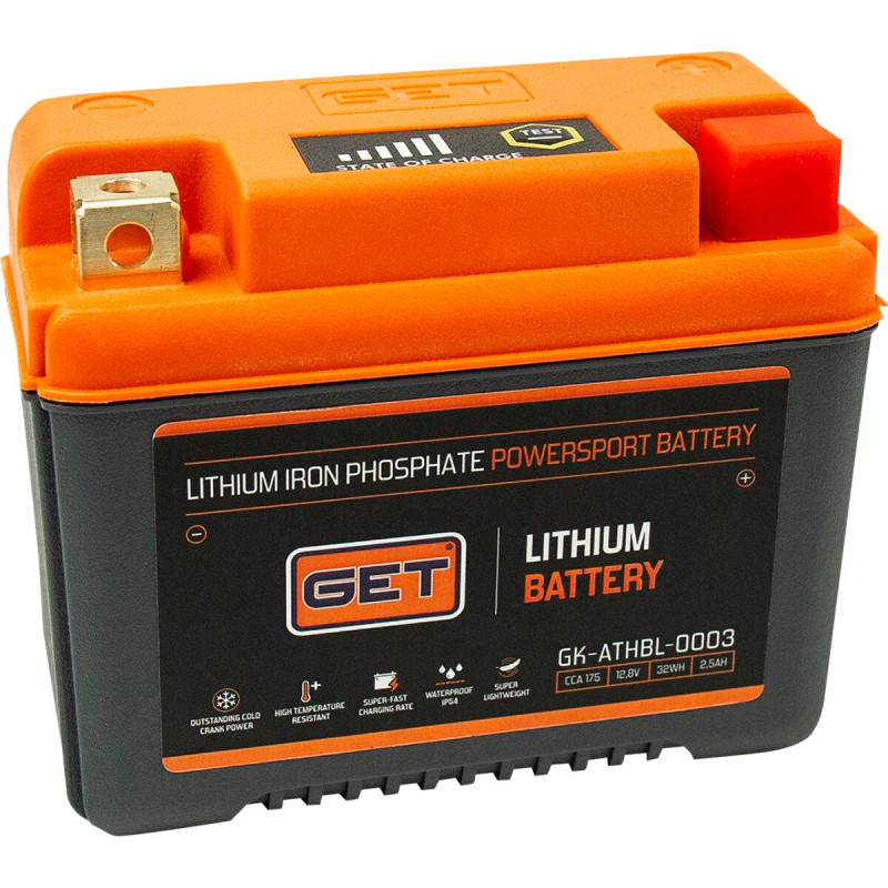 GET LITHIUM BATTERY ATH3 - 21130800 - Dr Rider