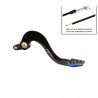 Pédale de frein RFX Pro Series - embout fixe - noir/bleu
