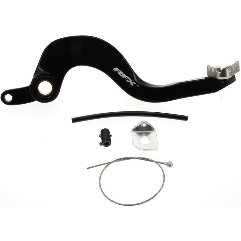 Pédale de frein RFX Pro Series - embout fixe - noir/ titane