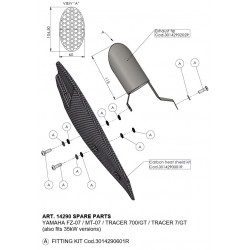 MUFFLER UPGRADE MT-07 - 18611388 - Dr Rider