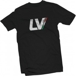 TEE LEOVINCE BLK L - 303021599 - Dr Rider
