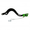 Pédale de frein RFX Pro Series - embout repliable - noir/vert