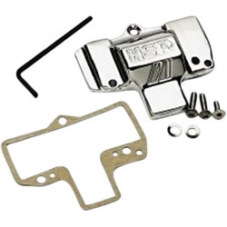 CHROME COVER MIKUNI LOGO - KHS029 - Dr Rider