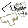 CHROME COVER MIKUNI LOGO - KHS029 - Dr Rider