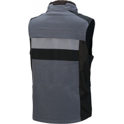 VEST MOTO MOOSE GRAY/BLACK MD - 28300762 - Dr Rider