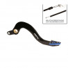 Pédale de frein RFX Pro Series - embout fixe - noir/bleu