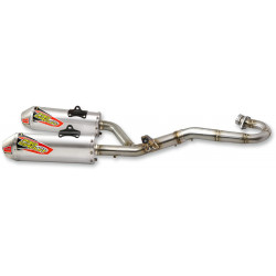 EXHAUST T6 SS DUAL S/A - 18201604 | Dr Rider