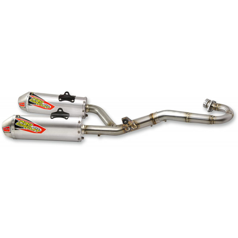 EXHAUST T6 SS DUAL S/A - 18201604 | Dr Rider