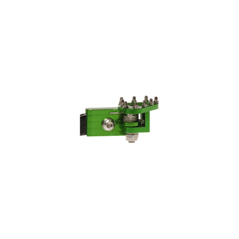 Embout repliable CNC de pédale de frein RFX Pro Series - vert