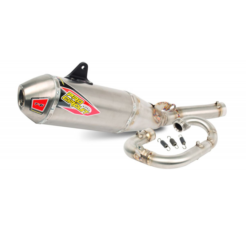 EXHAUST T6 BC SS W/ TIT ENDCAP - 18202173 | Dr Rider