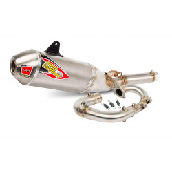 EXHAUST T6 BC SS W/ TIT ENDCAP - 18202177 | Dr Rider
