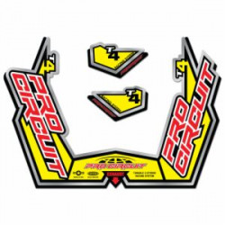 EXHAUST STICKER KIT T4-GP - 18600631 | Dr Rider