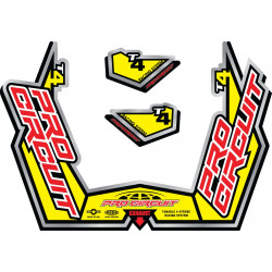 EXHAUST STICKER KIT T4-GP - 18600631 | Dr Rider
