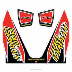EXHAUST STICKER KIT T-6 - 18600705 | Dr Rider