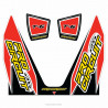 EXHAUST STICKER KIT T-6 - 18600705 | Dr Rider