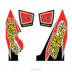 EXHAUST STICKER KIT T-6 - 18600707 | Dr Rider