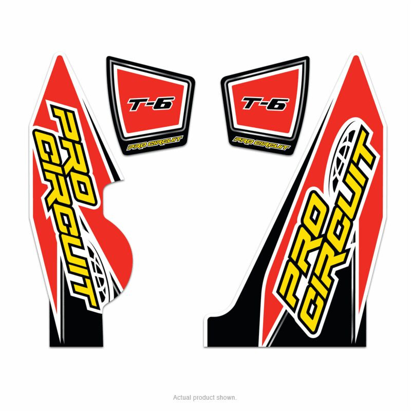 EXHAUST STICKER KIT T-6 - 18600707 | Dr Rider