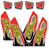 EXHAUST STICKER KIT T-6 - 18600707 | Dr Rider