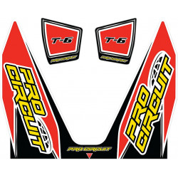 EXHAUST STICKER KIT T-6 - 18600707 | Dr Rider