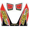EXHAUST STICKER KIT T-6 - 18600707 | Dr Rider