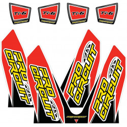 EXHAUST STICKER KIT TI-6 - 18600709 | Dr Rider