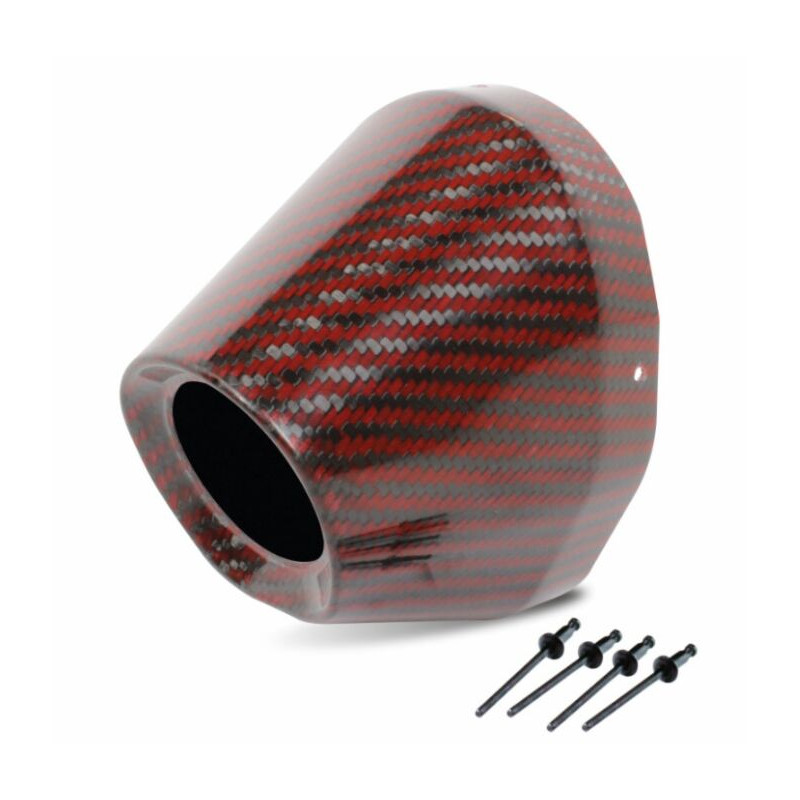 END CAP CF 4.5 HOLE 1 3/4 RED - 18602532 | Dr Rider
