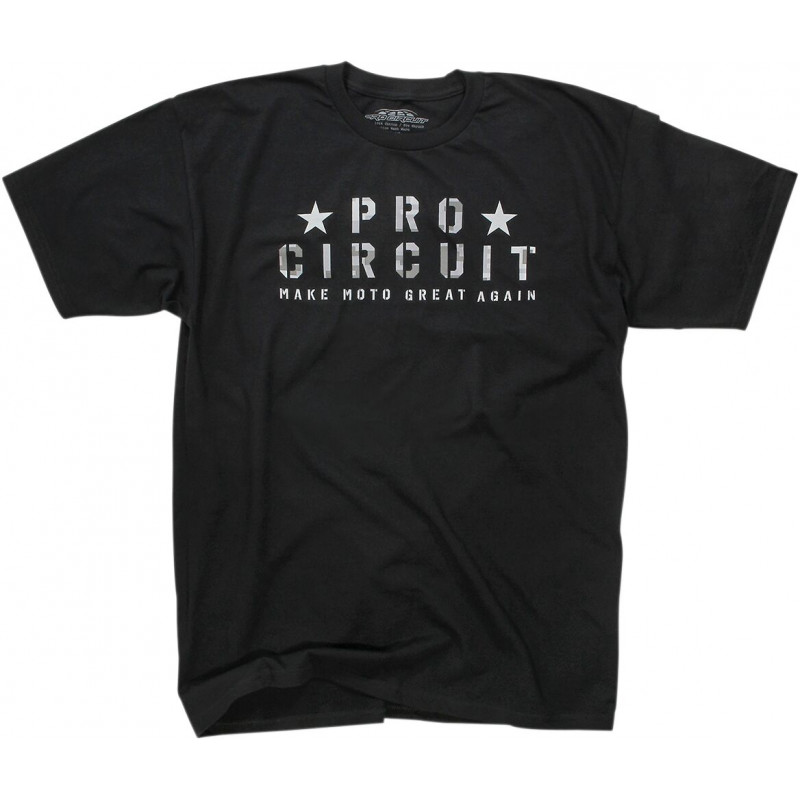 T-shirt Pro Circuit Flag noir XXXL - Dr Rider