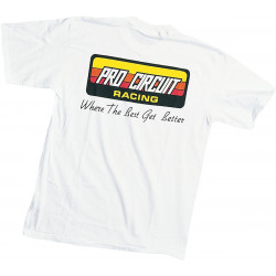 T-shirt Pro Circuit Logo blanc M - Dr Rider